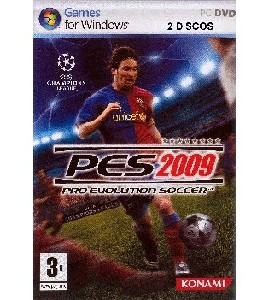 PC DVD - Pro Evolution Soccer 2009 PC DVD - Pro Evolution Soccer 2009