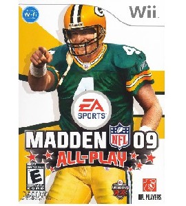Wii - Madden NFL 09 - All-Play Wii - Madden NFL 09 - All-Play