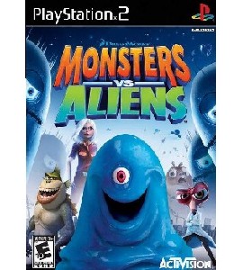 PS2 - Monsters vs Aliens PS2 - Monsters vs Aliens