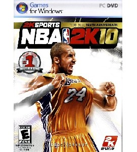 PC DVD - NBA - 2K10 PC DVD - NBA - 2K10