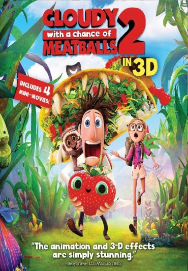 Blu-ray 3D - Cloudy with a Chance of Meatballs 2 Blu-ray 3D - Cloudy with a Chance of Meatballs 2